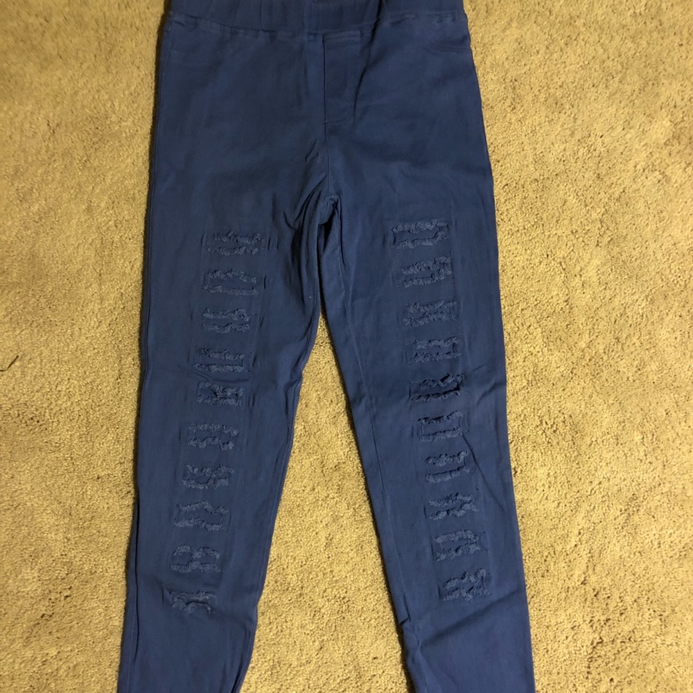 Blue Umgee Leggings